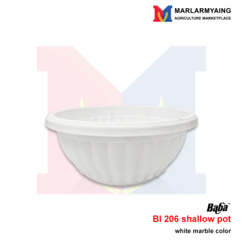 BI-206-Shallow-Pot-WHITE-MARBLE